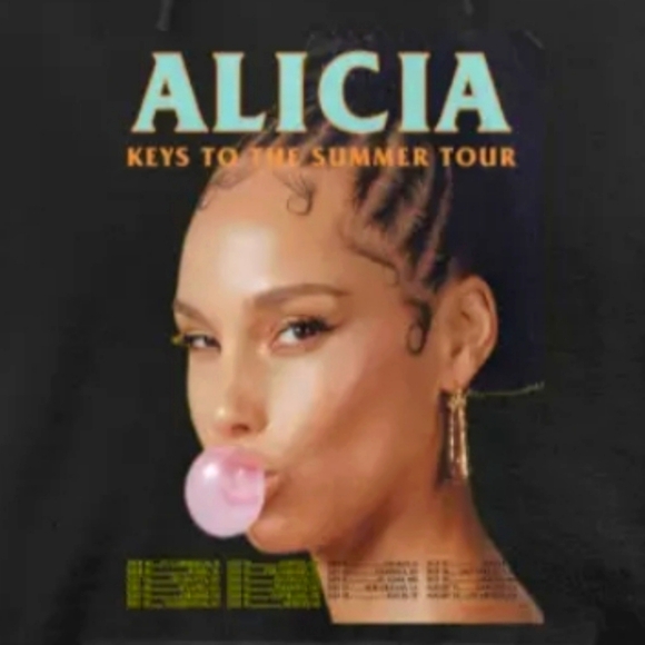 Gildan Other - NWOT Unisex Alicia Keys To The Summer Tour Hoodie
